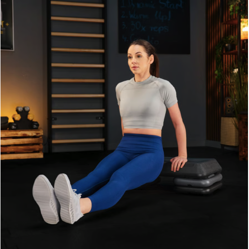 Степ платформа  Trex Sport TX-038PAS 3 рівнева чорна - фото №14
